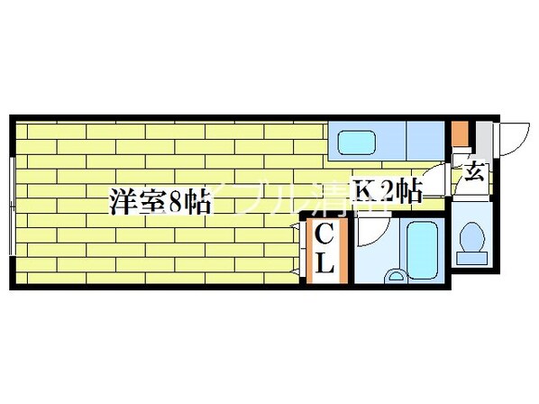 クリア美しが丘の物件間取画像